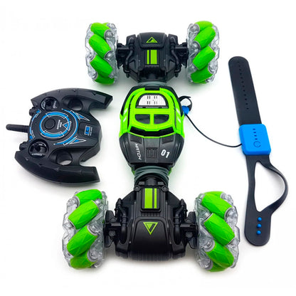 سيارة حركات بهلوانية بإيماءات اليد